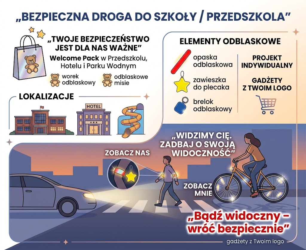 Dlaczego warto używać odblasków?