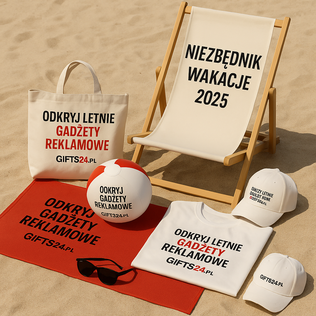 Odkryj letnie gadżety reklamowe z logo