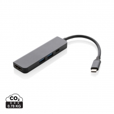 Hub USB 3.0 i USB typu C Terra, wejście HDMI 4K, RABS
