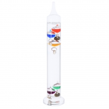 Szklany termometr Galileusza