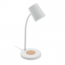 Lampa z ładowarką i głośnikiem