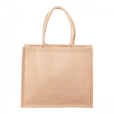 Torba na zakupy z juty Natural Shopper, beżowy