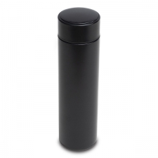 Kubek próżniowy z termometrem Falco 420 ml, czarny